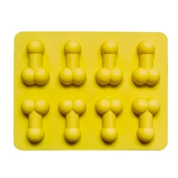 Sexy Penis Cake Mold Dick Ice Cube Tray Silicone Mold Candle Soap Moulds Chocolate Mould Mini Ice Cream Forms Sugar Craft Tools