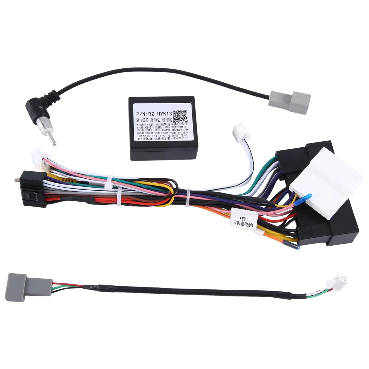 Car Radio CANBus Cable Power Wiring Harness Socket Connector CAN Bus Decoder for KIA Carnival Sedona Optima Sorento