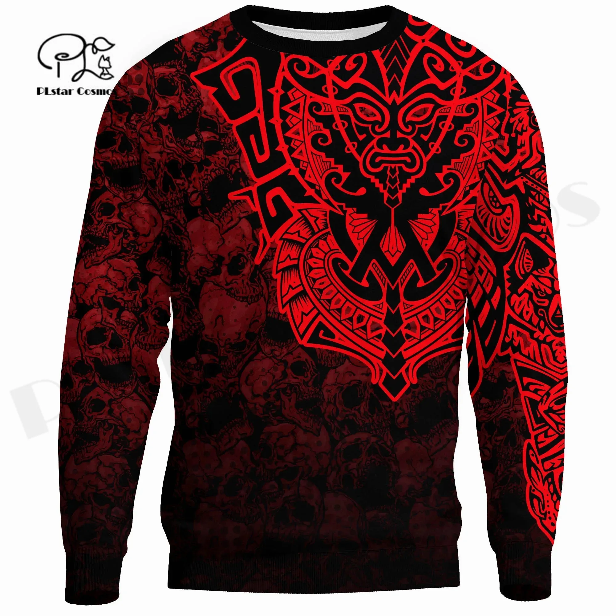 PLstarCosmos 3Dprint Newest Native Totem Canada Flag Leaf Streetwear Harajuku Causal Unique Unisex Hoodies/Sweatshirt/Zip Q-1