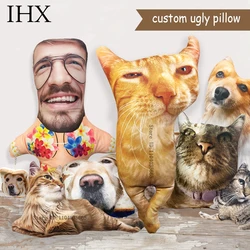 IHX Custom Ugly Pillow for Friend or Pet, Funny Custom Dog Weird Pillow Case，Turn Cat Into Pillow，Custom 3d Animal Shape Pillows