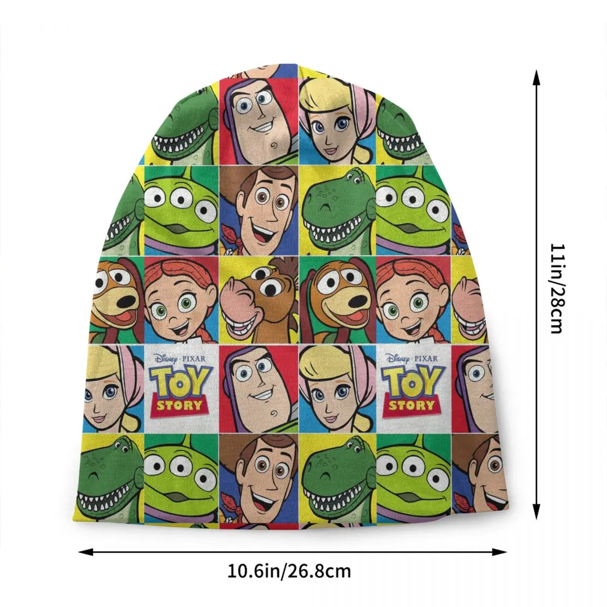 Custom Toy Story Green Aliens Skullies Beanies Caps For Men Women Unisex Street Winter Warm Knit Hat Adult Bonnet Hats