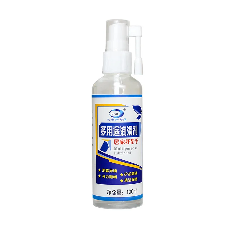 100ml Powerful Cleaner Rust Remover Spray Derusting Spray Car Maintenance Household Cleaning Tool Anti-rust Lubricant