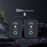 M-VAVE WP-9 2.4G Rechargeable Wireless Earphone Monitor Transmitter Receiver with Volume Support Stereo Mono Mute Function