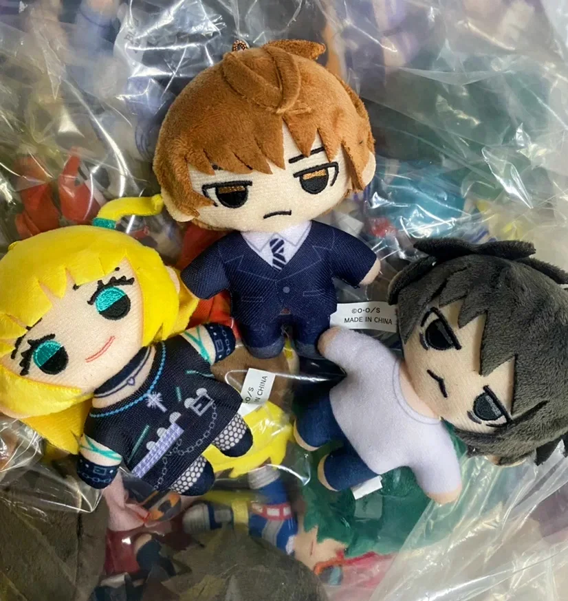 

Anime DEATH NOTE Yagami Light Amane Misa Cosplay Plush Keyrings 9cm Stuffed Toys for Bag Decor Accessories Gifts