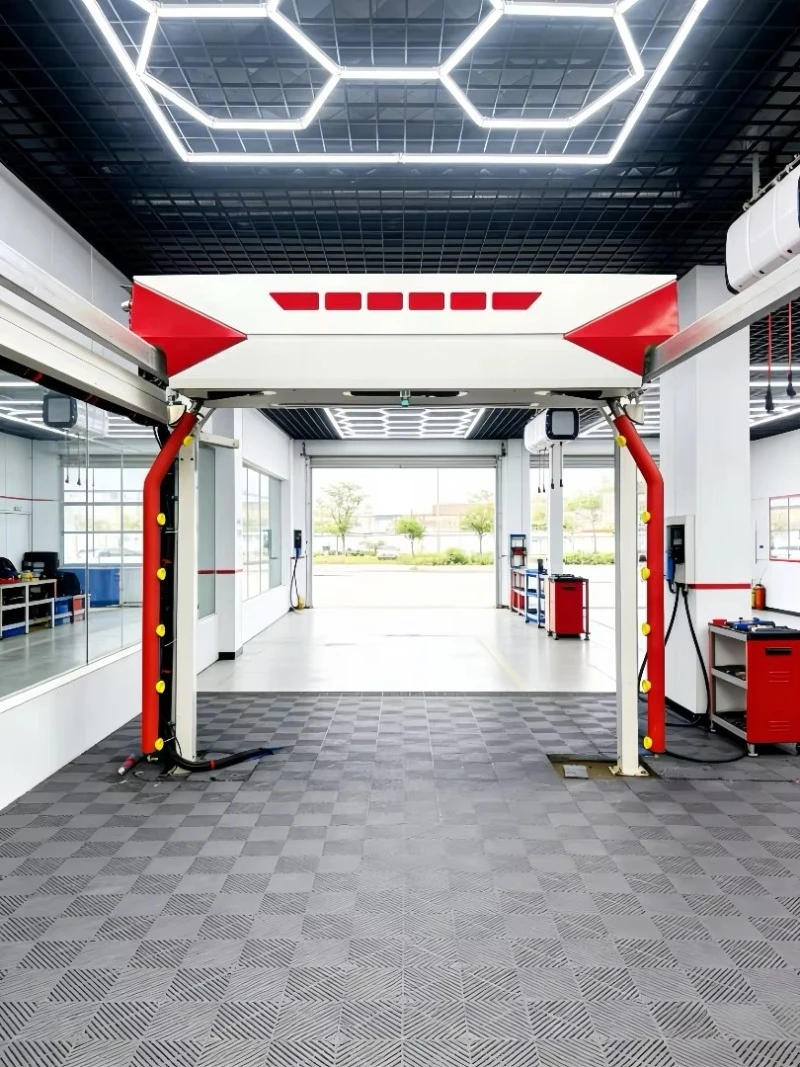 Automatic Touchless Car Wash Machine Anti-Collision Sensor Emergency Protects Gantry Frame And Vehicle Body During Operation