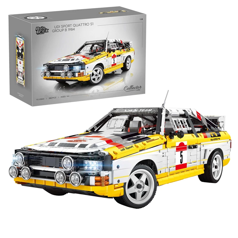 

3887pcs MOC Technical Remote Control Sports Car S1 Building Blocks Bricks Model Assembling Toys for Boys Birthday Gift Set