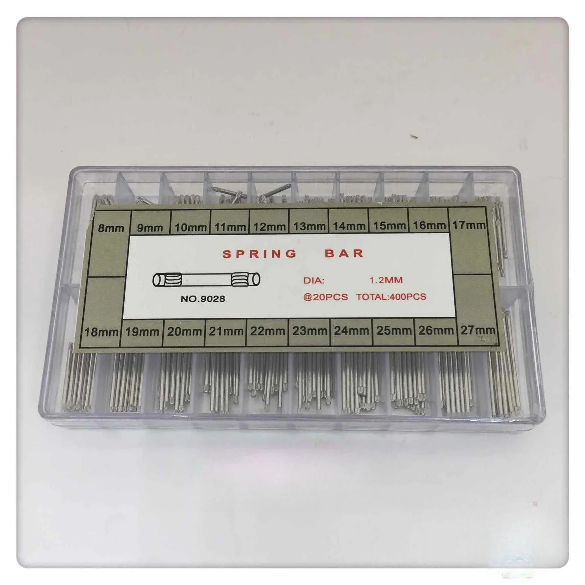 Kit barra a molla per orologio - Perni in acciaio inossidabile da 50 pezzi per accessori di ricambio e riparazione del cinturino