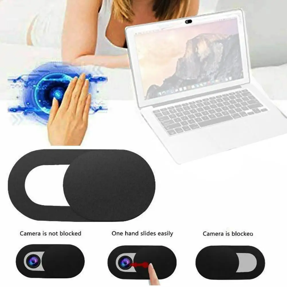 Webcam Cover Privacy Protective Cover Computer Lens Camera Cover Anti-Peeping Protector Shutter Slider For MacBook Laptop 1PCS