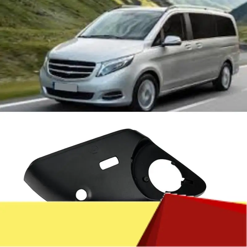 

Car Side Wing Mirror Lower Cover Double Hole Rearview Mirror Base Cover For Mercedes-Benz Vito W447 2016-2022 Left-M53K