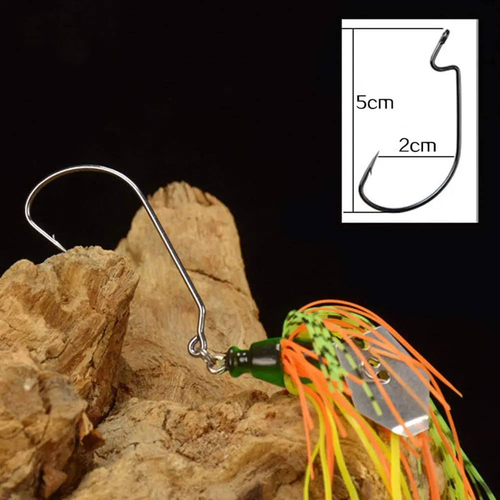 FREE FISHER señuelo swimbait con falda de silicona giratoria - imagen 3