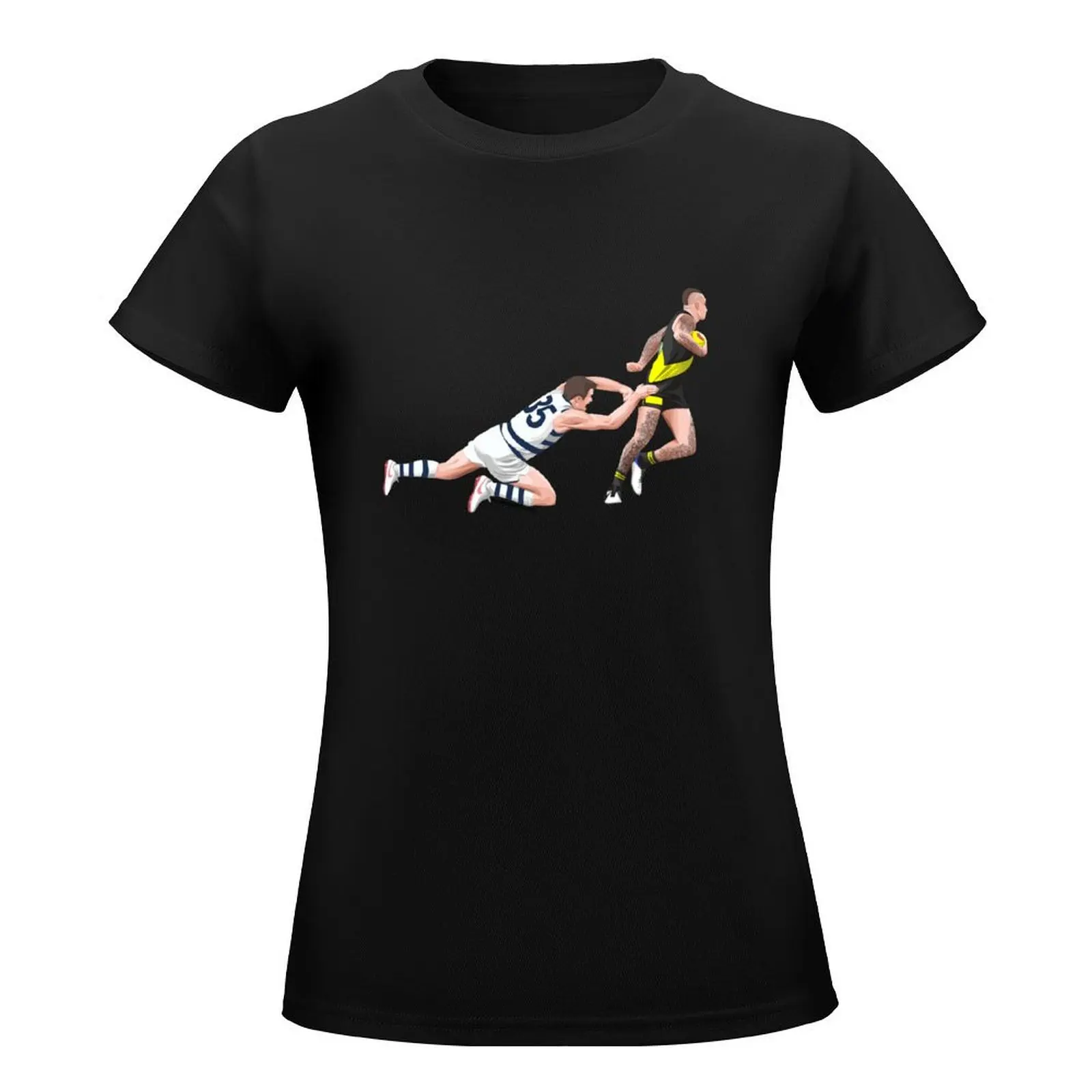 T-shirt Dusty and Dangerfield Grand Final Moment top estivo abbigliamento estetico top carino magliette estive per donna