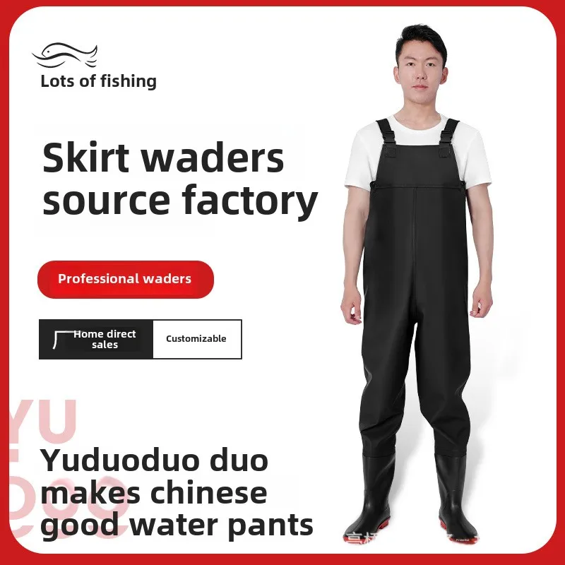 

Waterproof Fishing Pants with Chest Waders Boots Shoes Wader Set Thickened Apparel Men Women Clothes Jerseys Waters