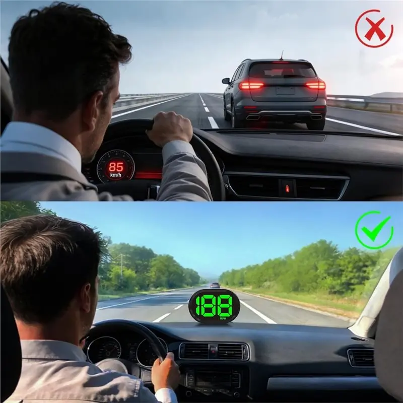 NEW HOT In Stock-USB Connect GPS Digital Speedometer For Car Truck Motor SUV All Vehicles, MPH Display Plug And Play