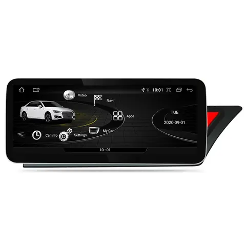차량용 라디오 GPS 멀티미디어 플레이어, 아우디 A4 B8 A5 2008-2017 RHD 8 + 128GB IPS 스크린, 자동 스테레오 카플레이, 4G SIM, 와이파이, 안드로이드 14