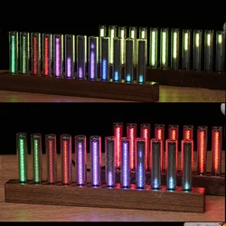 IPS Retro Glows Analog Nixie Tube clock RGB LED DIY Analog Digital  Desktop Digital Clocks Decoration Gift