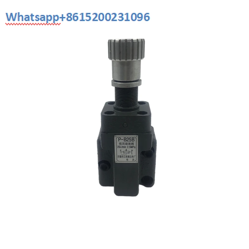 Hydraulic Parts Factory P-B10B P-B25B-2 P-B63B Second Generation Low Pressure Plate Relief Valve