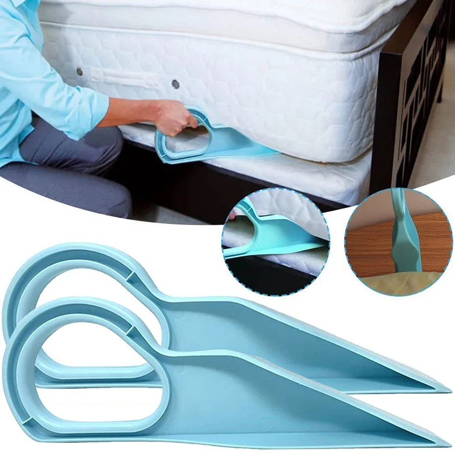 Large Mattress Wedge Elevator Bed Making & Mattress Lifter Handy Tool Ergonomic Alleviate Back Pain Bed Moving Tool Labor Saving