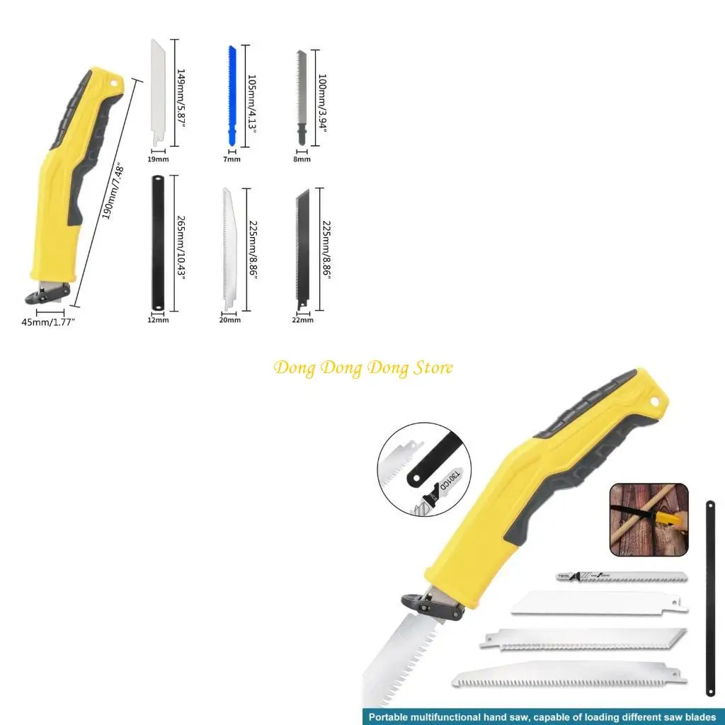 

Convenient Reciprocating Adapter with 6Pcs for Wood and Metal Cutting Electric Drill