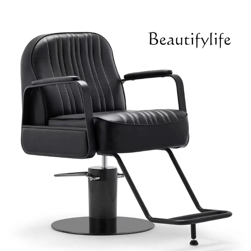 High-End Barber Shop for Hair Salon Barber Shop Adjustable Hair Cutting Chair