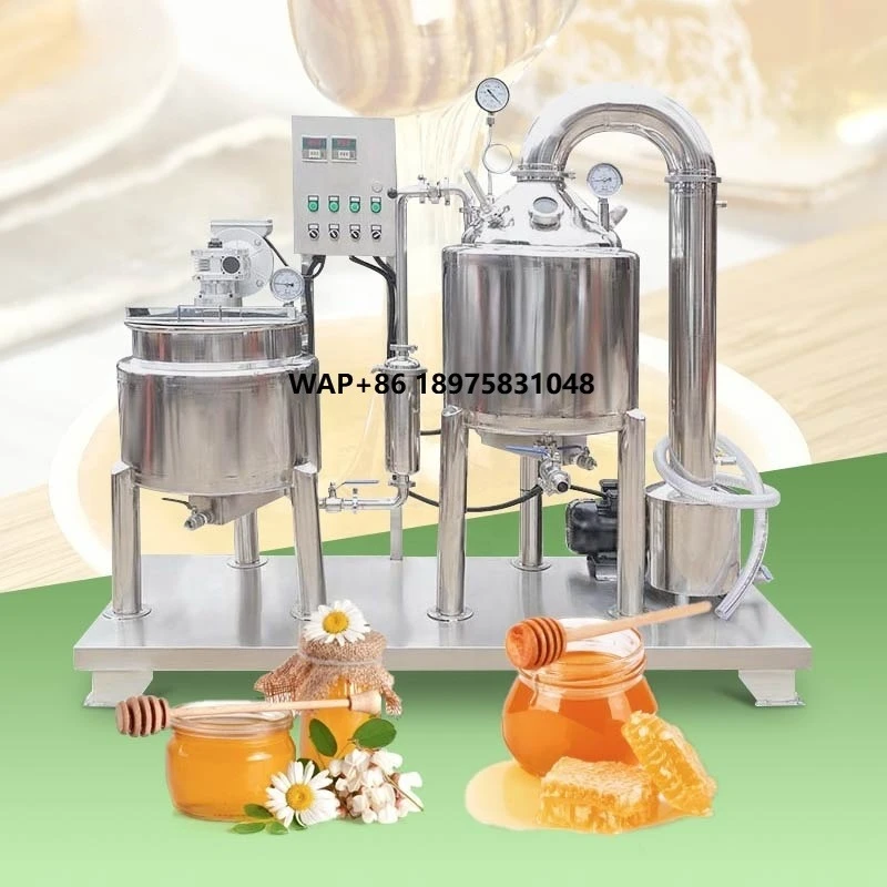 Planta de Procesamiento de Miel con Motor Eléctrico Automático Completo, Máquina Extractora de Miel, Precio