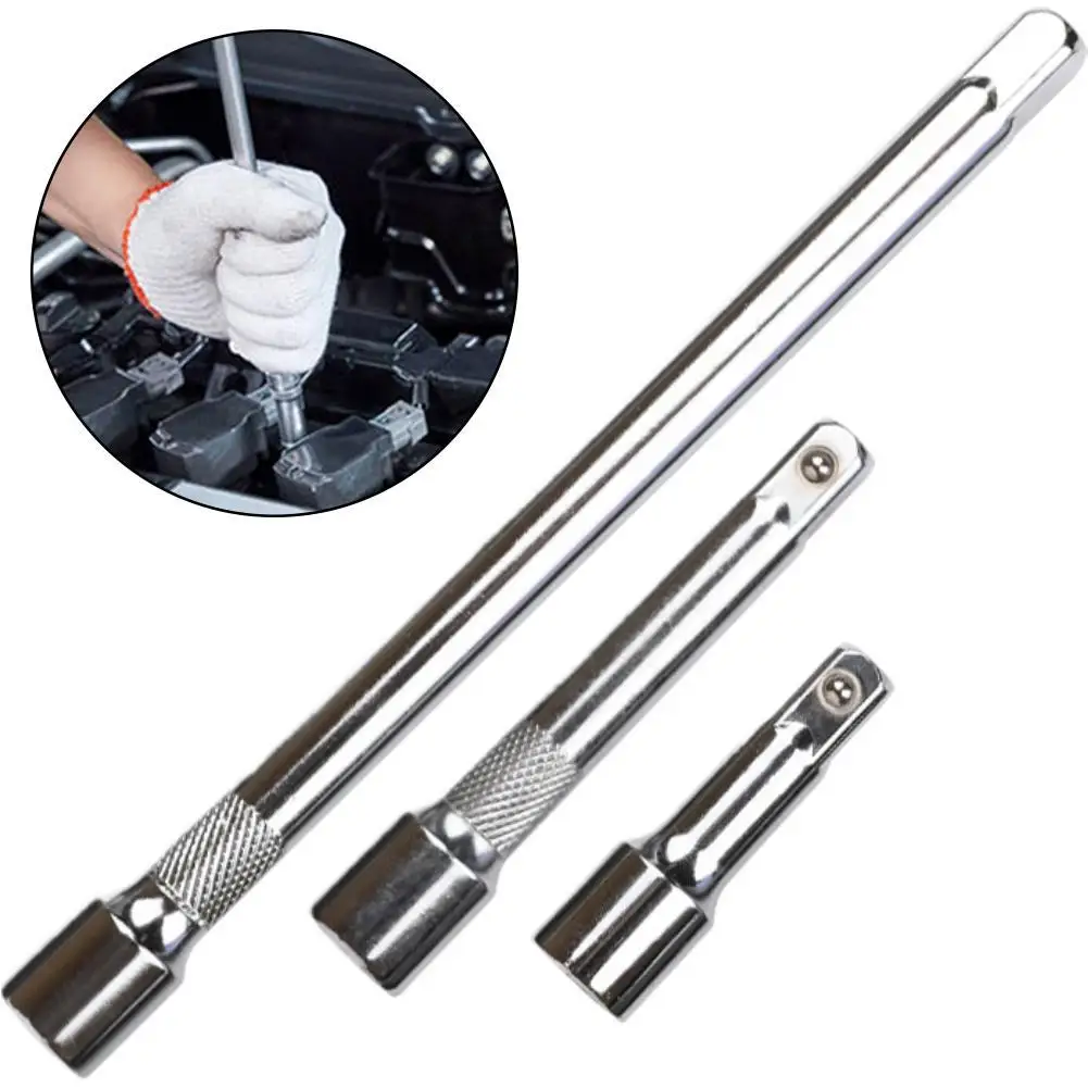 

1/2" Socket Ratchet Wrench Extension Rod Connecting Rod Sleeve Long Bar Steering Sleeve Connecting Rod Accessories Tool
