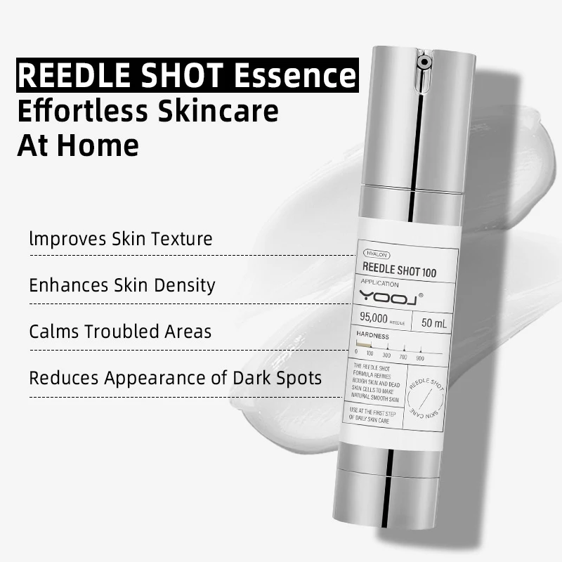 Korean Microneedle Essence Desalination Fine Lines Spots Collagen Solution Reverse Aging Recombinant Improves Rough Texture