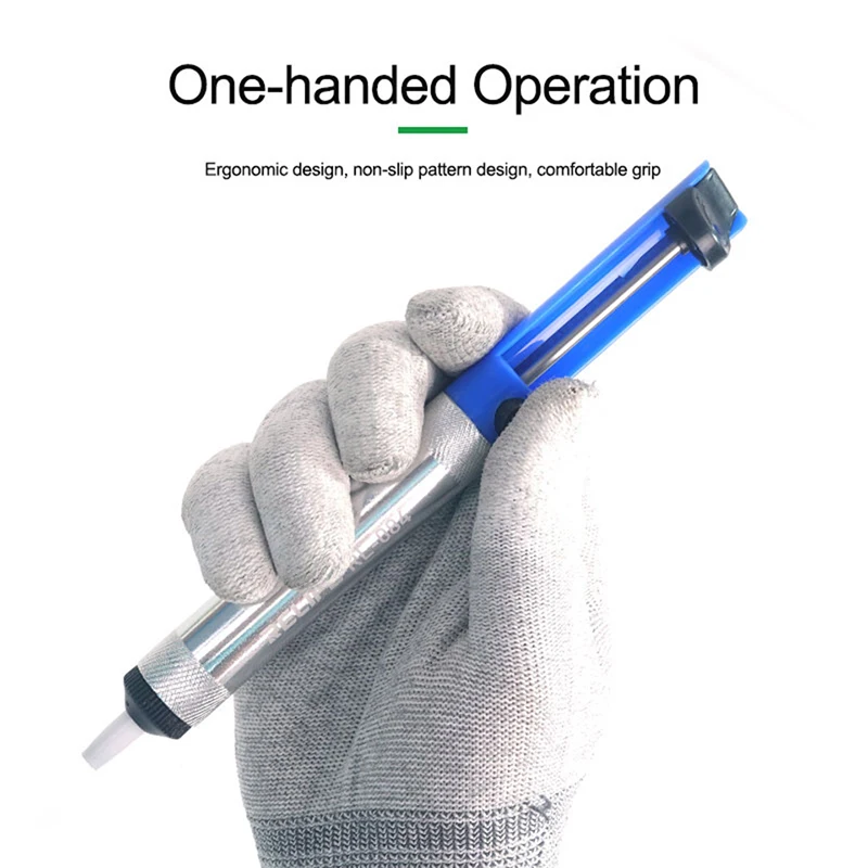 RELIFE RL-084 Manual Tin Remover High Temperature Resistance And Strong Suction Efficient Desoldering Quick Cleaning Of Residues