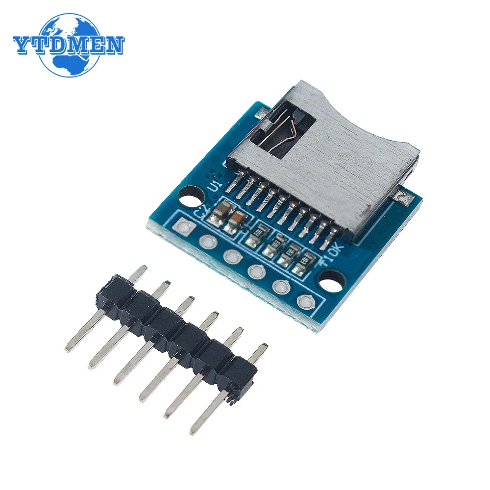 Immagine 3: 5/10PCS Scheda di espansione memoria Micro SD Mini Micro SD TF Card Modulo scudo di memoria con pin per Arduino