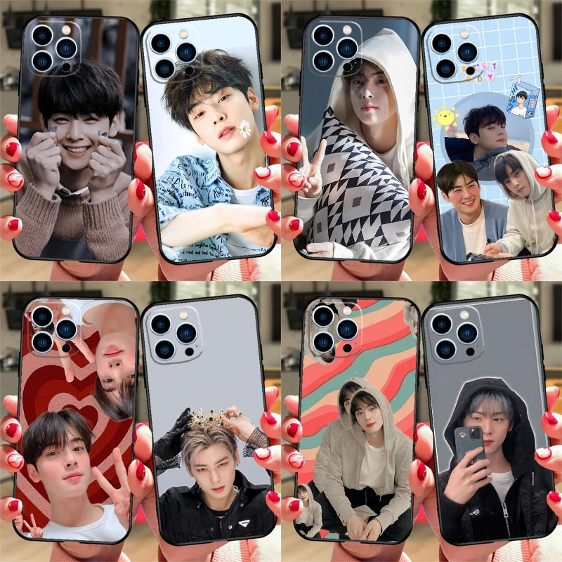 차은우 케이스 (Oppo A5 Pro, A15, A17, A57, A77, A18, A38, A58, A78, A98, A94, A74, A54, A16, A76, A96, A40, A60, A80 용)