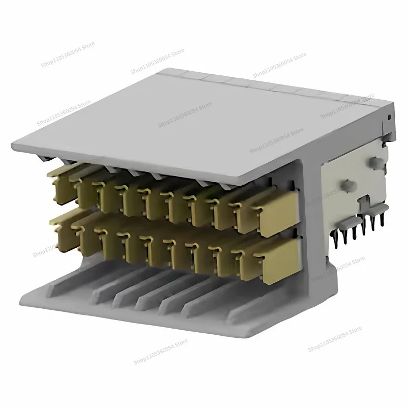 For ERNI/TE 6469169-1 Backplane Connector HMZD 2.5MM 40P Male
