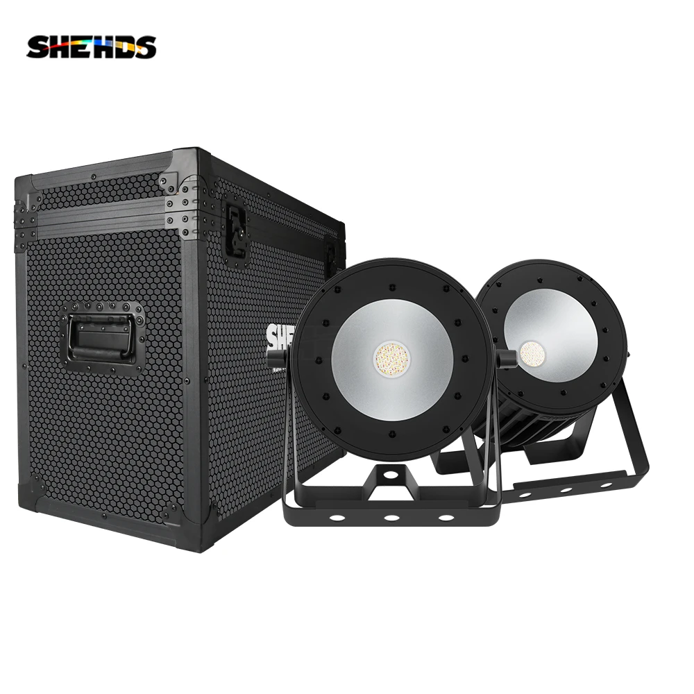 SHEHDS LED Par COB 200W RGBACL 6in1 Luce Nuova lampada in lega di alluminio con controllo della temperatura Luci da palco per discoteca DJ