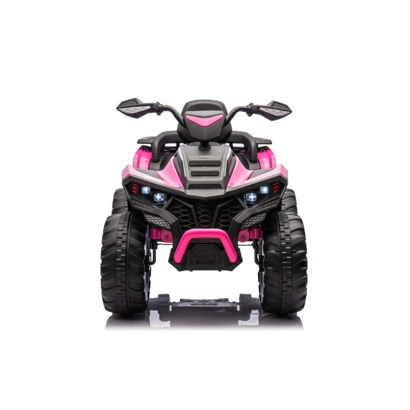 Voiture enfants conduite équipée Eva mousse Eva mousse enfants montent doux enfants ATV 4 roues, 24V 4WD électrique ATV monter sur jouet pour grand enfant