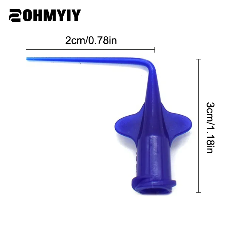 10-50pcs Dental Syringe Disposable Delivery Tip Periodontal Irrigation Endodontic Needles Root Canal Applicator Dental Supplies