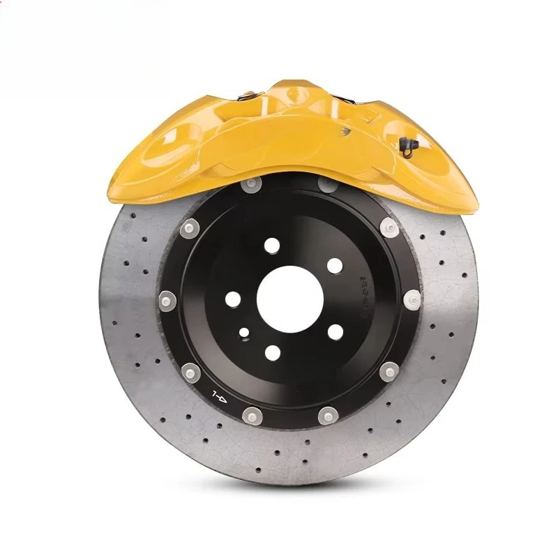 Customized Carbon Ceramic Brake Rotor 390mm 405mm Ceramic Brake Disc for Akebono 9N Caliper for  S63 SL63 CLS63