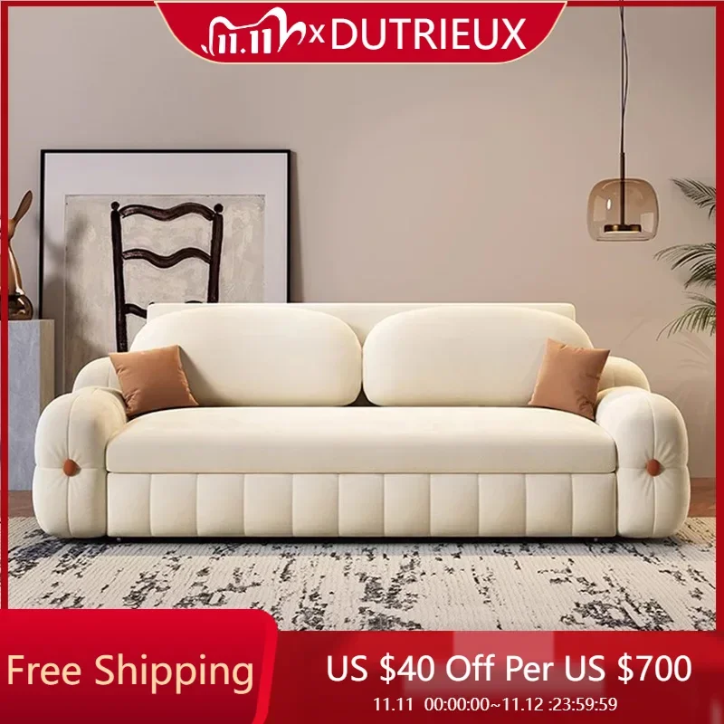 

Cute White Living Room Sofas Cloud Fashion Interior Ergonomic Balcony Living Room Sofas Luxury Sillon Cama Room Decorations