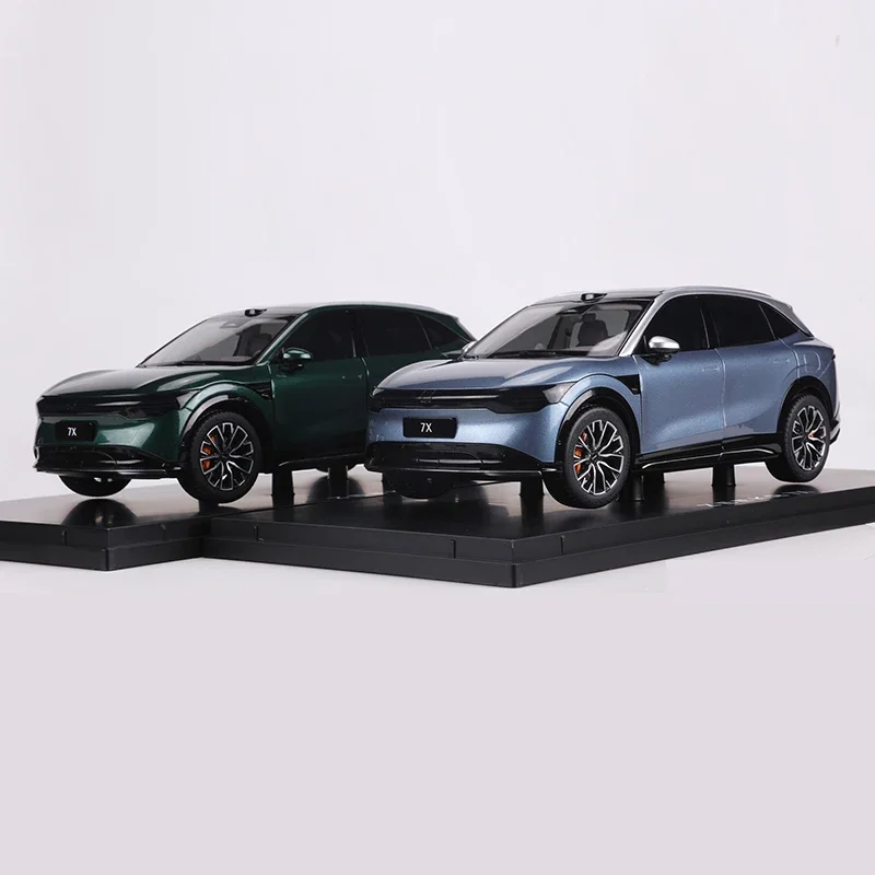Diecast 1:18 ZEEKR 7X Alloy Model Car Vehicle Car Model High Simulation Collection Gift