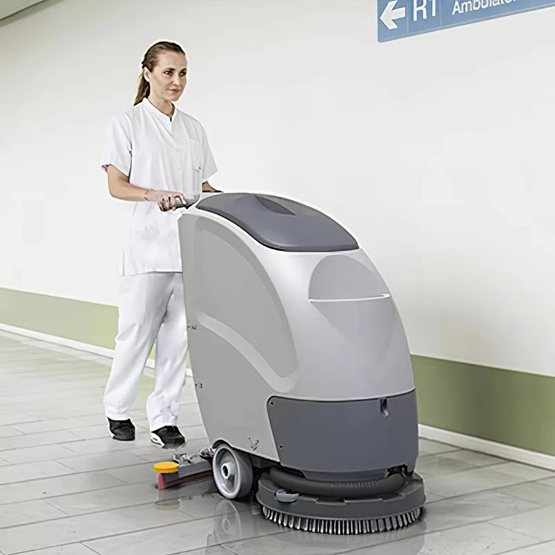 آلة تنظيف البلاط المدارية ذات الفرشاة الواحدة الأوتوماتيكية لمستودع M10 Shop