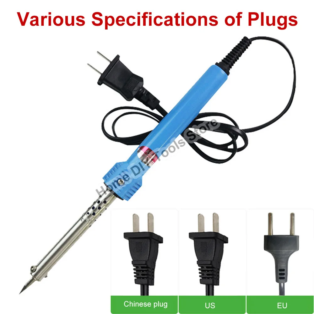 

Electric Soldering Iron 110V-240V 30W/40W/60W Welding Solder Rework Station Heat Pencil Tips Repair Tools