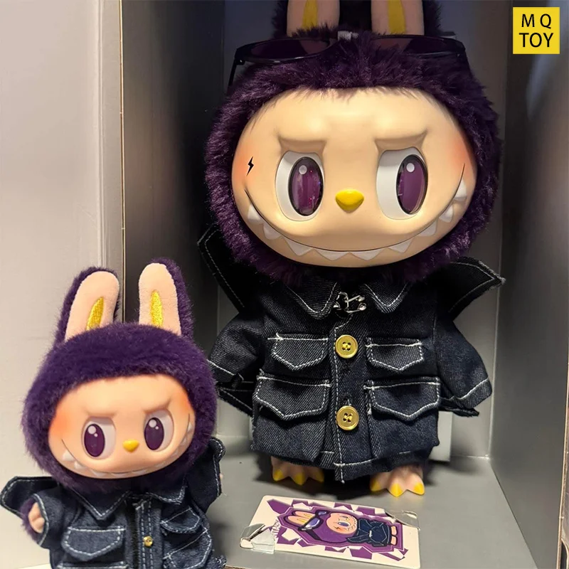 

For 17cm Labubu Little Milan Clothes Customized Second Generation Doll Outfits Trendy Style Customized Gifts