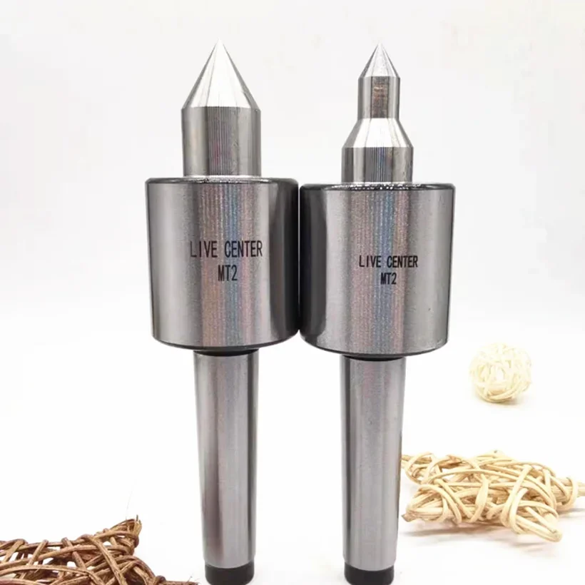 High Precision 1PC MT1 MT2 Lathe Live Center Taper Tool Live Revolving Milling Center Taper Machine Morse Accessories