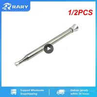 1/2PCS Mini Portable Telescopic Magnetic Magnet Pen Handy Tool Capacity for Picking Up Nut Bolt Extendable Pickup Rod Stick