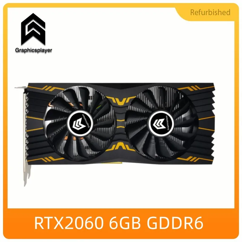 Computer Grafische Kaart Rtx2060 6Gb 192bit 6144Mb Gdr6 Videokaart Vga Gpu Voor Pc Spel Nvidia Rtx