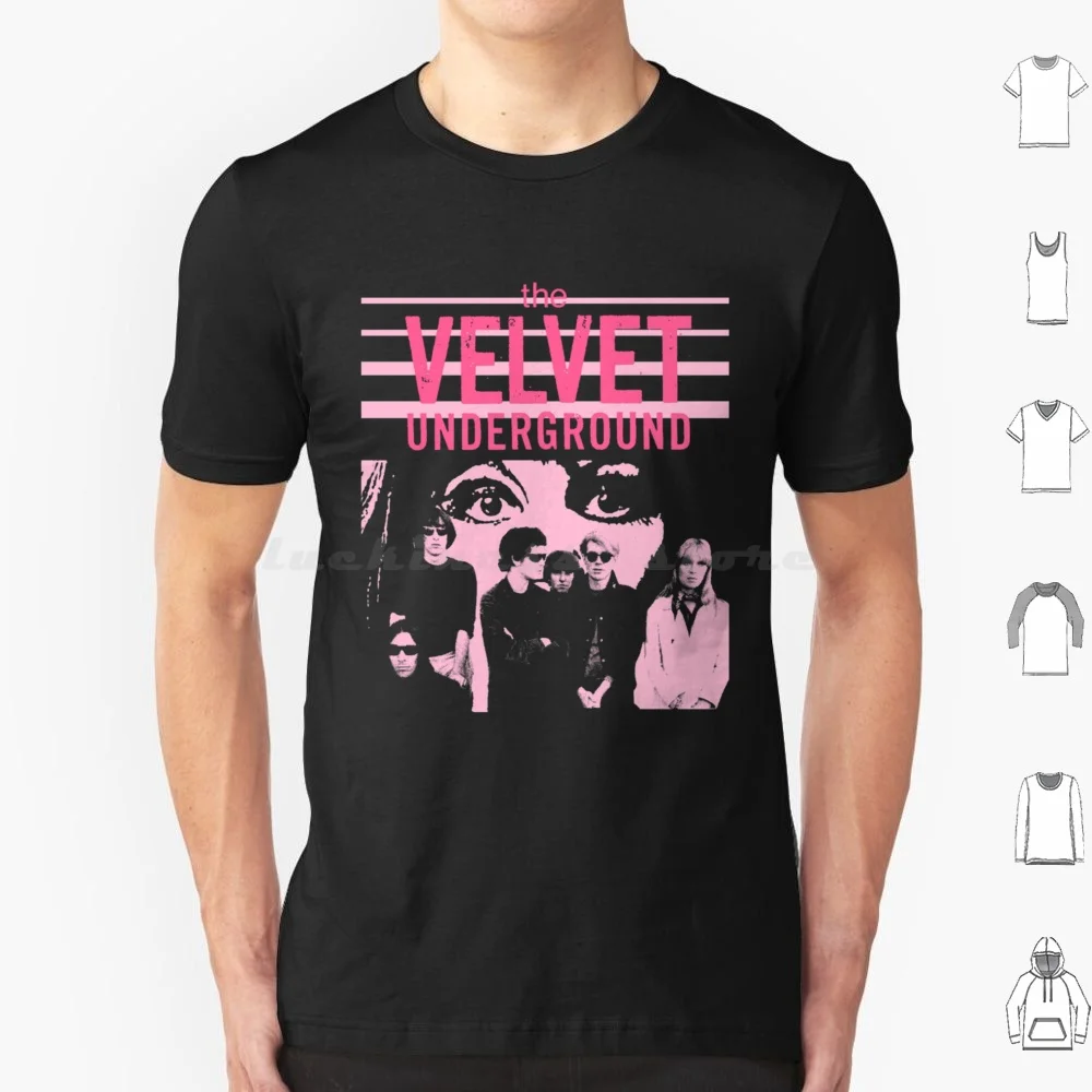 Velvet Nico T Shirt 6xl Cotton Cool Tee The Velvet Underground Velvet Underground Nico Lou Reed Music Band Banana Velvet Punk