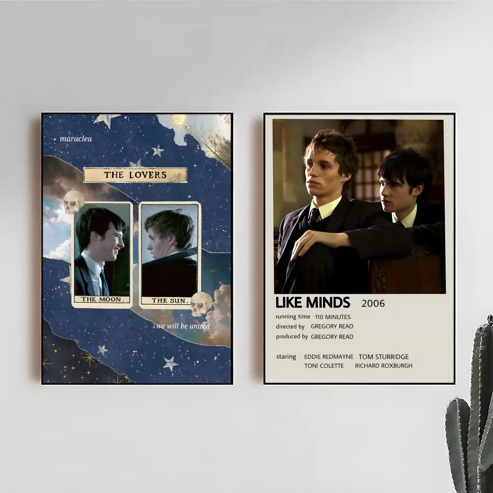 Psychological Academic L-Like Minds Dark Thriller Film Art Poster Premium For Living Space Home Bar Cafe Wall Decor & Gift