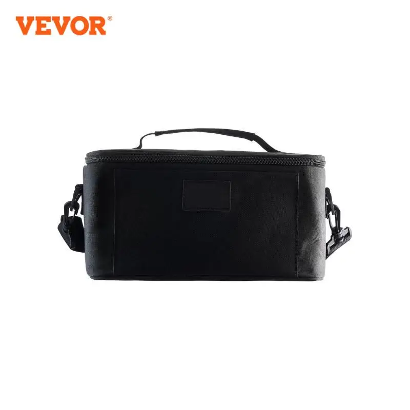 VEVOR-minifiambrera eléctrica calentada portátil, horno Personal portátil, 2QT, Compatible con contenedor de lámina de cerámica de vidrio