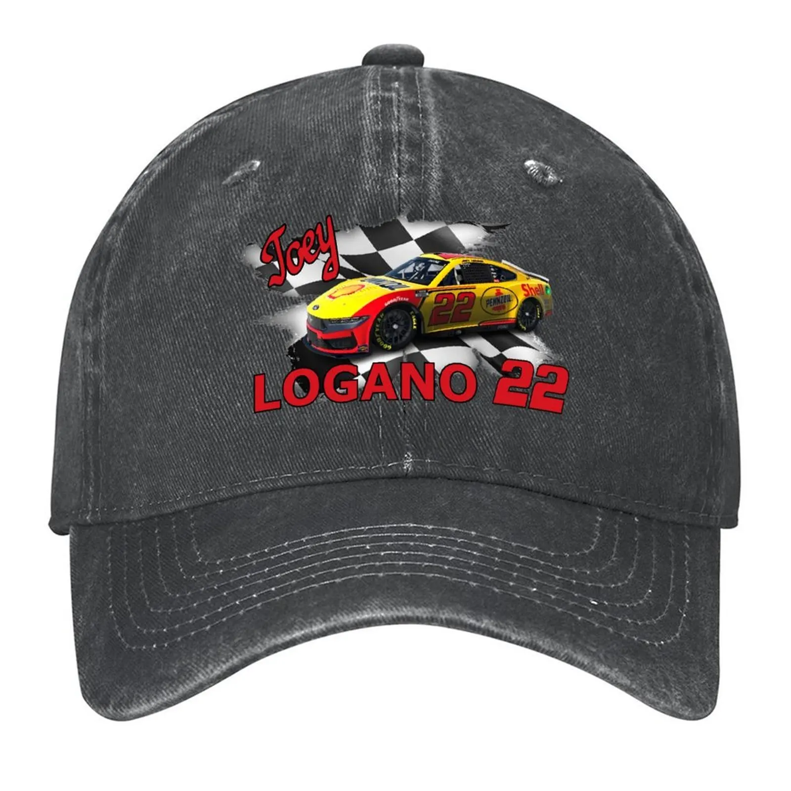 

Joey Logano - 2025 Shell Pennzoil Scheme Baseball Cap Military Cap Man New In The Hat Luxury Hat Vintage Women's Hats Men's