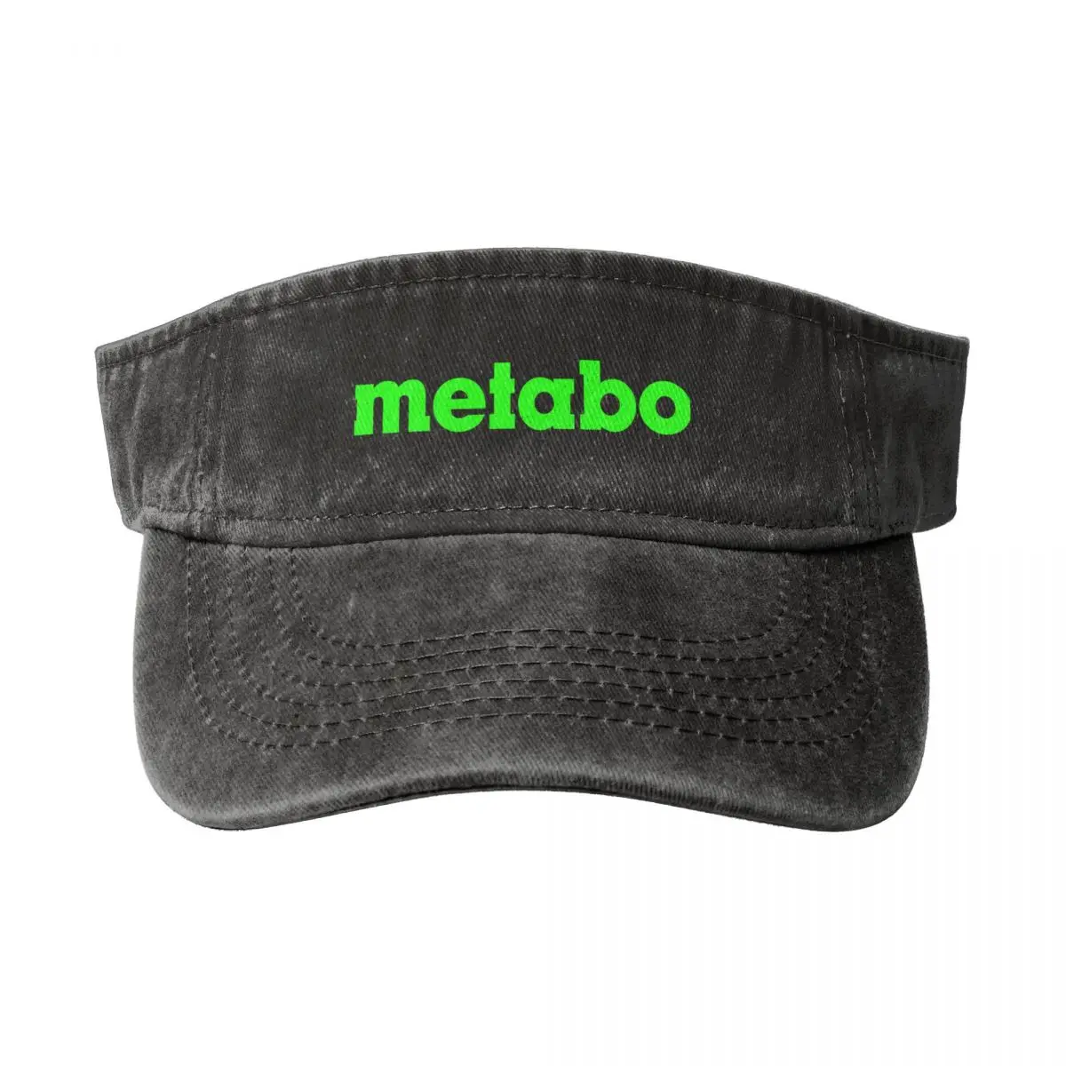 

METABO Washed Denim Empty Top Hat Breathable Caps Sun Cap