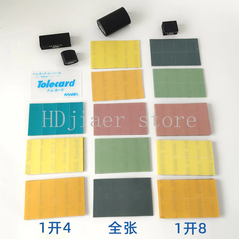 

Tolekit Japan Imported Square Dry Sanding Paper Polishing 400-3000 Grit Automotive Spray Paint Abrasive Set