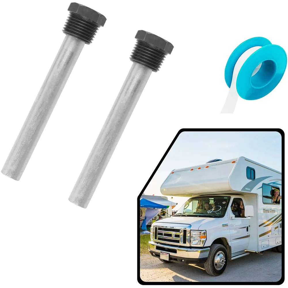 

ABUL-RV Water Heater Anode Rod For Atwood Heaters, 2 Pack 1/2Inch NPT RV Hot Water Tank Anode Rod For RV Heater