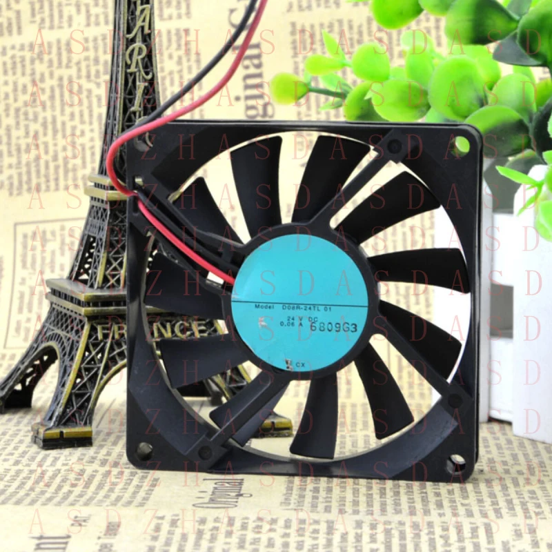 

Z for Nidec D08R-24TL 01 8015 24V 0.06A 8cm Chassis Cooling Industrial Fan Quiet